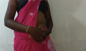 desi indian tamil telugu kannada malayalam hindi oversexed cheating wife vanitha debilitating dispirited colour saree showing big boobs added to shaved pussy press hard boobs press nip rubbing pussy masturbation