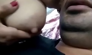Indian step mom talking harmful back hindi together with gives will not hear of milk to son together with fucked watch full video at pornland in