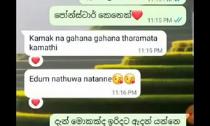 Wife and husband cuckold heart-to-heart in sinhala
